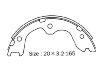 剎車(chē)蹄片 Brake Shoe Set:NN2076