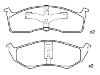 剎車(chē)片 Brake Pad Set:4 882 106